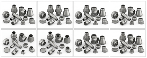 Nickel Alloy Forged Fittings supplied by Metal-Link Steel and Alloys